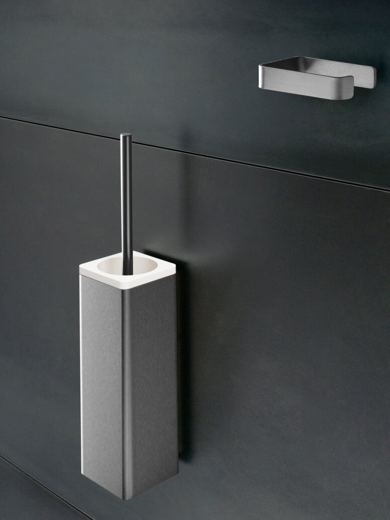 HEWI WC brush holder and WC paper holder Series 805 Toilet brush holder and toilet roll holder Series 805