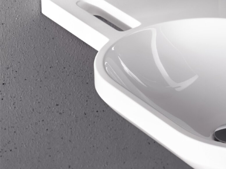 HEWI Washbasin Mineral cast washbasin